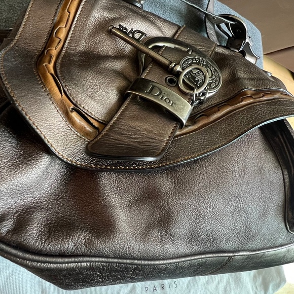 Authentic Dior Gaucho Shoulder Bag - Picture 12 of 16